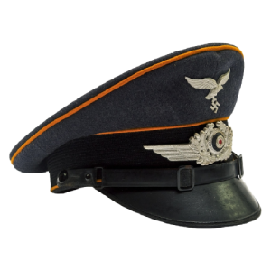 Alternative view of German Luftwaffe NCO Visor β Flight/Para (Original)