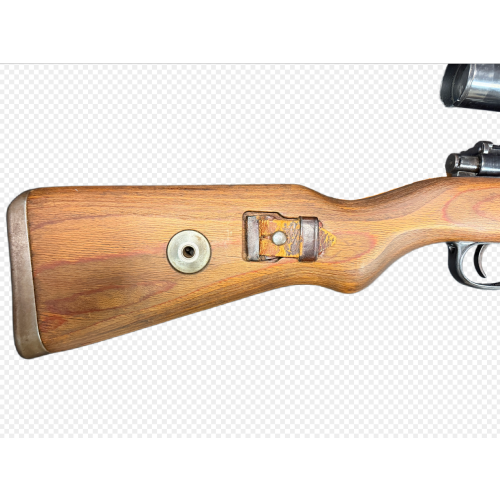 WW2 German K98 CE All-Matching Bolt-Action Caliber 8mm Sniper Rifle By JP Sauer & Sohn Dated 1944 With 4X60 Kahles Sniper Scope & Mounts (Original) - Image 3