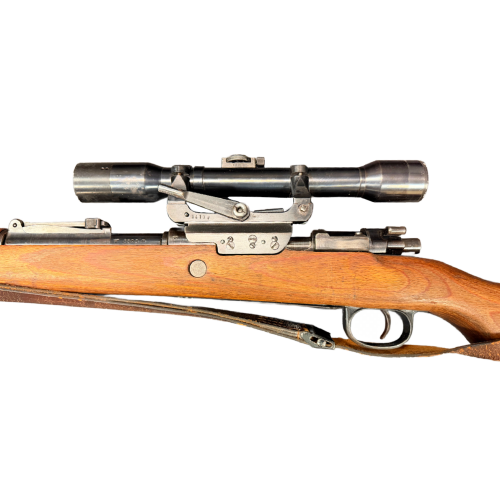 WW2 German K98 CE All-Matching Bolt-Action Caliber 8mm Sniper Rifle By JP Sauer & Sohn Dated 1944 With 4X60 Kahles Sniper Scope & Mounts (Original) - Image 5
