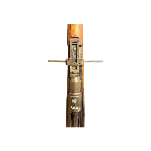 WW2 Japanese Arisaka Type 99 Caliber 7.7 Dated 1939 Mum intact Rifle With Type 30 Bayonet ,Scabbard and Frog (Original) - Image 6