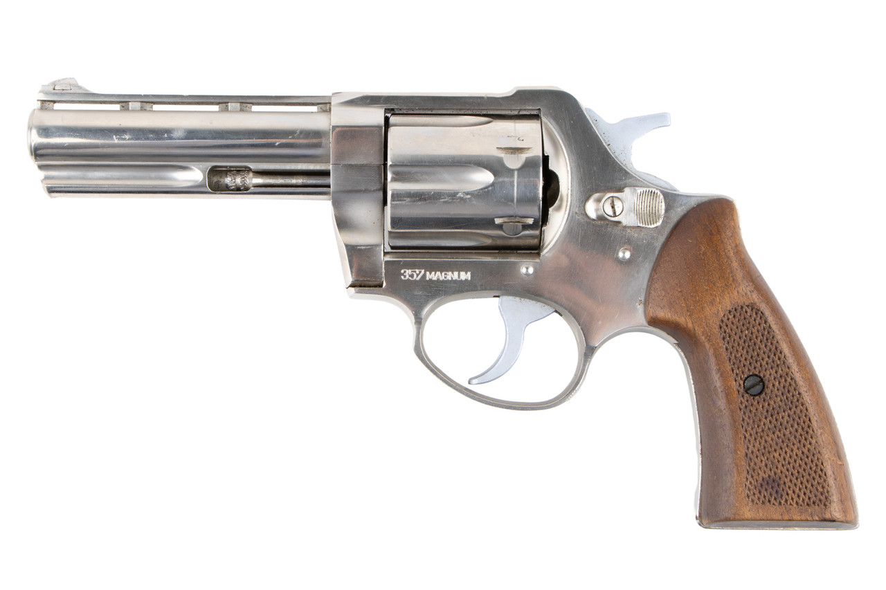 Zastava M83 .357 Magnum Revolver 4 Inch Stainless Steel - Factory Wood Grips - Image 2