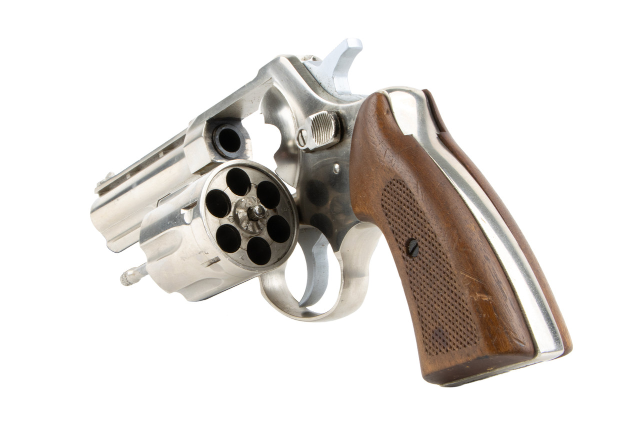Zastava M83 .357 Magnum Revolver 4 Inch Stainless Steel - Factory Wood Grips - Image 3