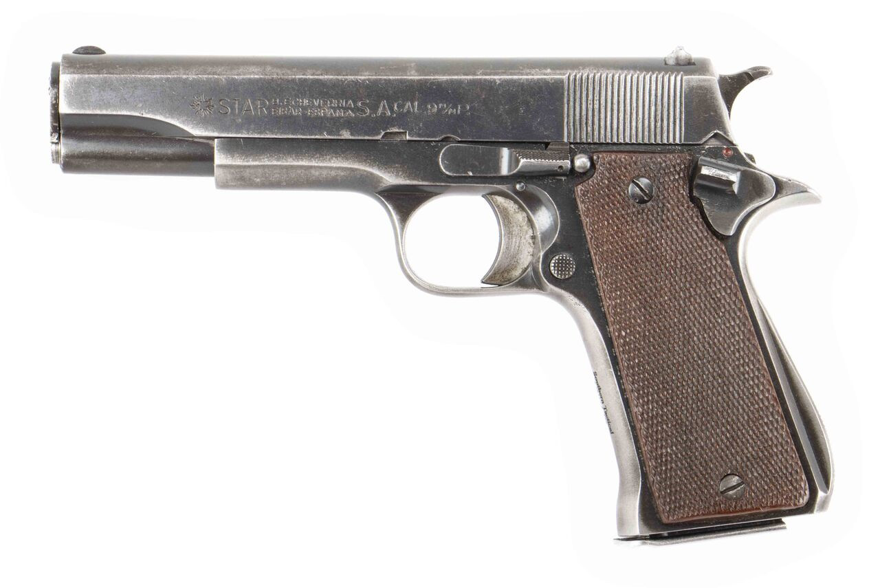 Star Model BS 9mm 5" Spanish Service Pistol - Image 2