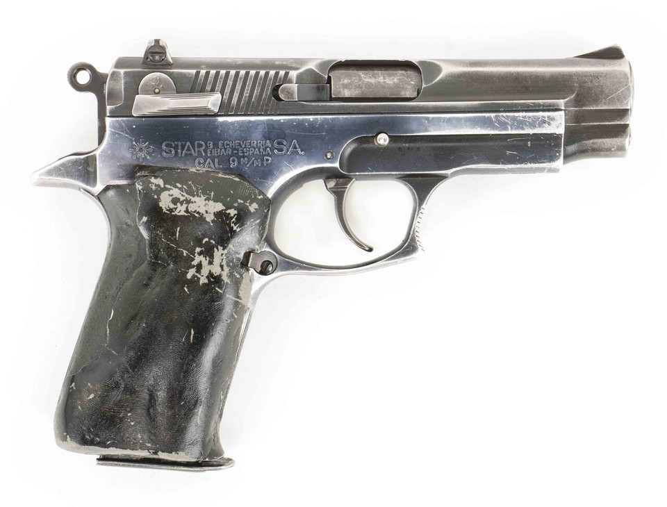 Star Model 30 PK 9mm Luger 3.86" Spanish Service Pistol