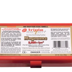 Alternative view of Hodgdon Triple Seven Black Powder Substitute 50 Caliber Magnum 60 Grain Pellets Package of 50